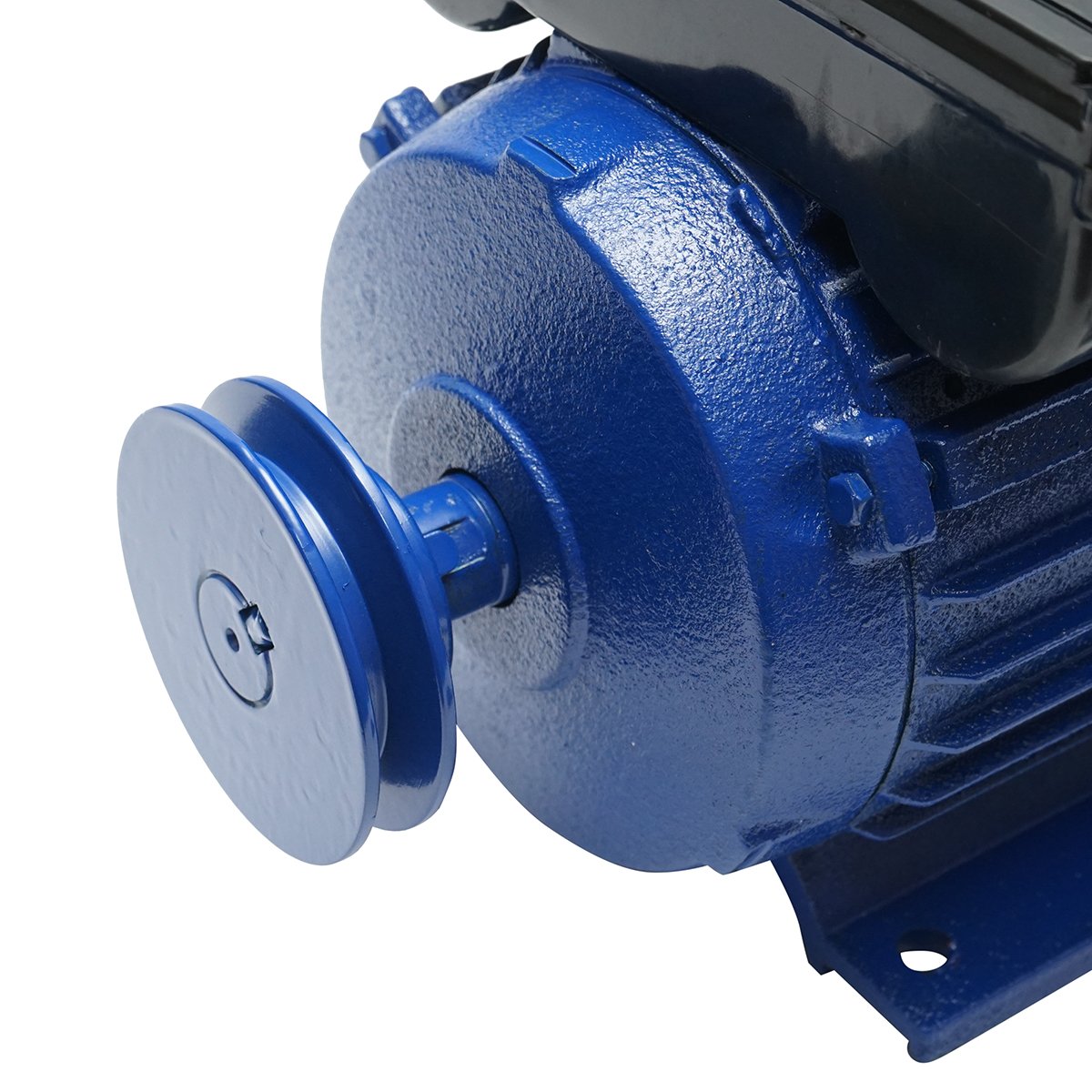 Motor electric monofazat 1.1KW, 220V, stator 130x90mm, motor cu fir aluminiu si protectie termica Breckner Germany
